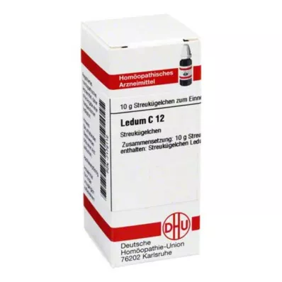 DHU Ledum C 12 kugler, 10 g