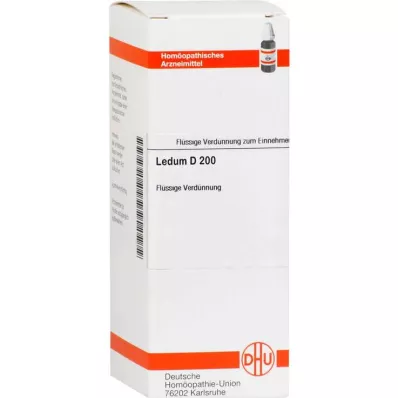 DHU Ledum D 200 Fortynding, 20 ml