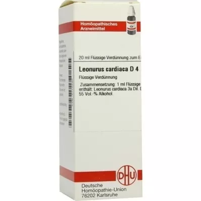LEONURUS CARDIACA D 4 fortynding, 20 ml