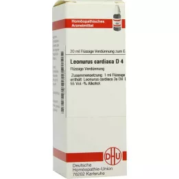 LEONURUS CARDIACA D 4 fortynding, 20 ml