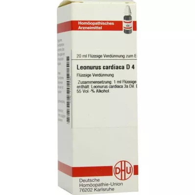 LEONURUS CARDIACA D 4 fortynding, 20 ml