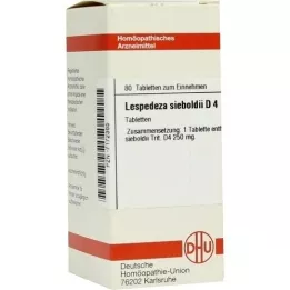 LESPEDEZA SIEBOLDII D 4 tabletter, 80 kapsler