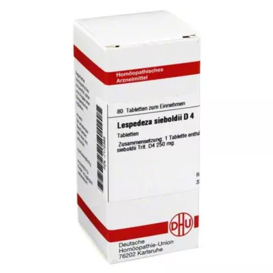 LESPEDEZA SIEBOLDII D 4 tabletter, 80 kapsler