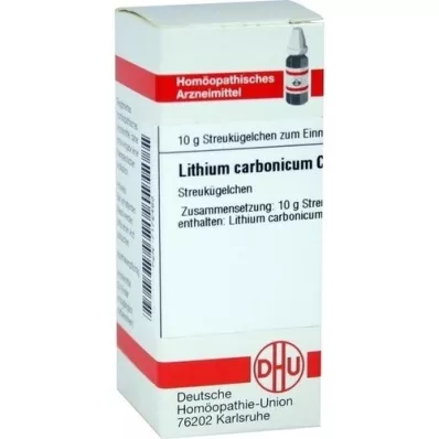 LITHIUM CARBONICUM C 30 kugler, 10 g