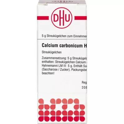 CALCIUM CARBONICUM Hahnemanni LM III Kugler, 5 g