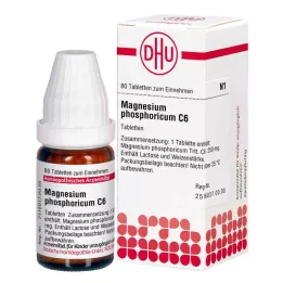 MAGNESIUM PHOSPHORICUM C 6 tabletter, 80 kapsler