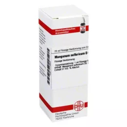 MANGANUM SULFURICUM D 6 fortynding, 20 ml