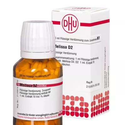 Melissa D2 Fortynding (20 ml)