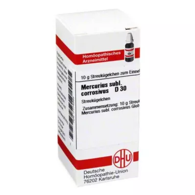 DHU Mercurius sublimatus corrosivus D 30 G, 10 g