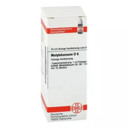 MOLYBDAENUM D 6 fortynding, 20 ml