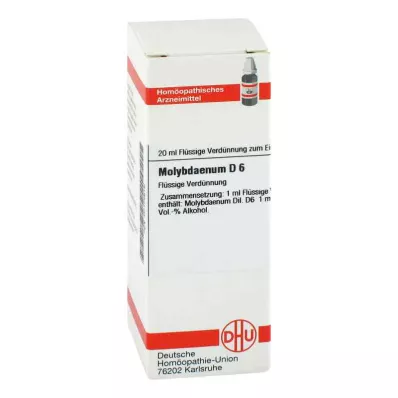 Molybdaenum D6 Fortynding (20 ml)