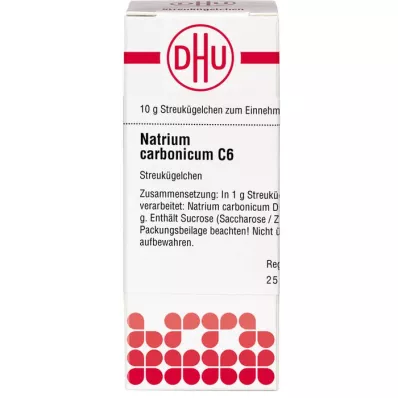 NATRIUM CARBONICUM C 6 kugler, 10 g