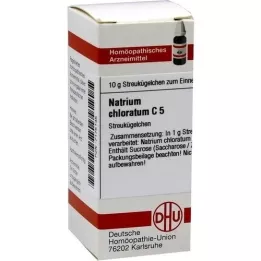 NATRIUM CHLORATUM C 5 kugler, 10 g