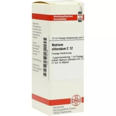 Sodium Chloratum C12 Fortynding (20 ml)