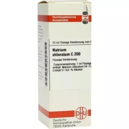 NATRIUM CHLORATUM C 200 fortynding, 20 ml