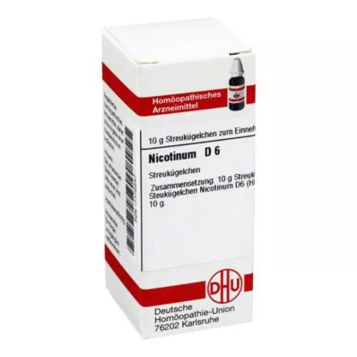 NICOTINUM D 6 kugler, 10 g