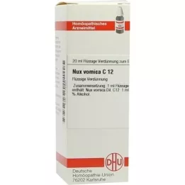 NUX VOMICA C 12 fortynding, 20 ml