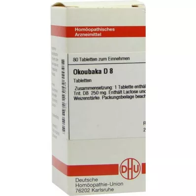 DHU Okoubaka D 8 tabletter, 80 stk