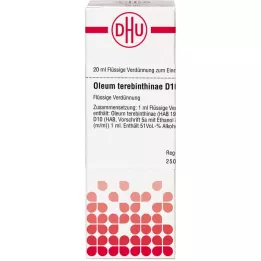 OLEUM TEREBINTHINAE D 10 fortynding, 20 ml