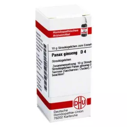 PANAX GINSENG D 4 kugler, 10 g
