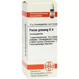 PANAX GINSENG D 4 kugler, 10 g