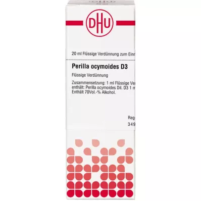 PERILLA OCYMOIDES D 3 fortynding, 20 ml