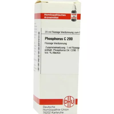 DHU Phosphorus C 200 Fortynding, 20 ml