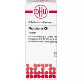 PHOSPHORUS C 6 tabletter, 80 kapsler