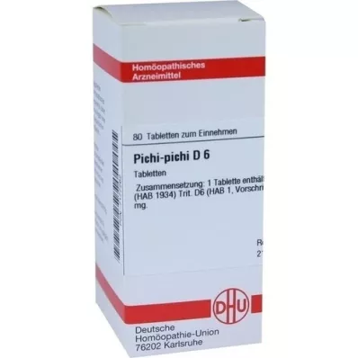 PICHI-pichi D 6 tabletter, 80 stk