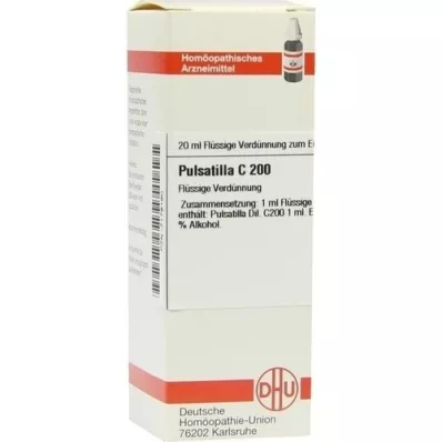 PULSATILLA C 200 fortynding, 20 ml