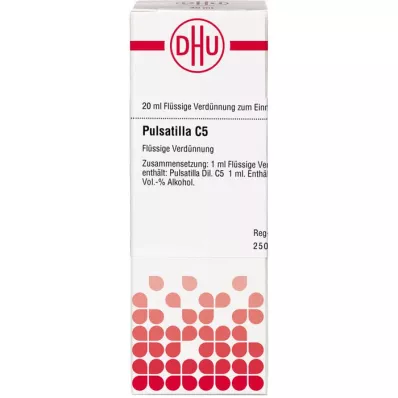 PULSATILLA C 5 fortynding, 20 ml