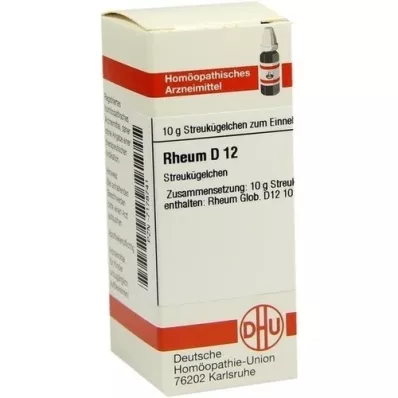 RHEUM D 12 kugler, 10 g