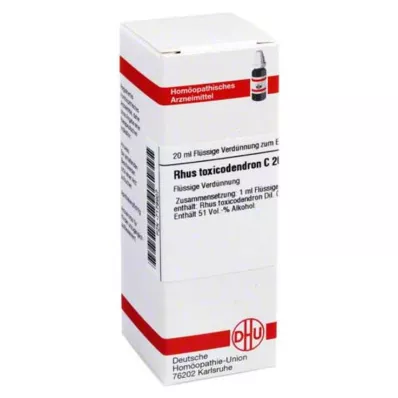 DHU Rhus toxicodendron C 200 Fortynding, 20 ml