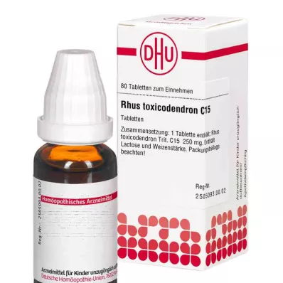 Rhus Tox.C15 tabletter (80 stk.)
