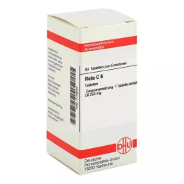 RUTA C 6 tabletter, 80 kapsler
