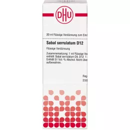 SABAL SERRULATUM D 12 fortynding, 20 ml