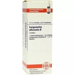 SANGUISORBA OFFICINALIS Modertinktur, 20 ml