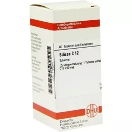 SILICEA C 12 tabletter, 80 stk