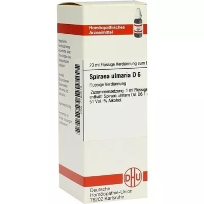 SPIRAEA ULMARIA D 6 fortynding, 20 ml