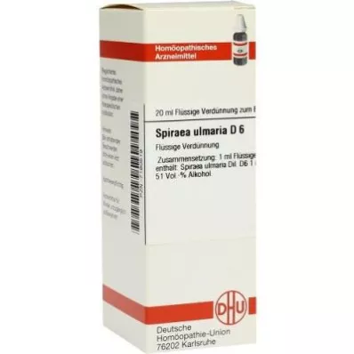 SPIRAEA ULMARIA D 6 fortynding, 20 ml