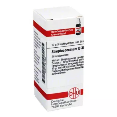STREPTOCOCCINUM D 30 kugler, 10 g