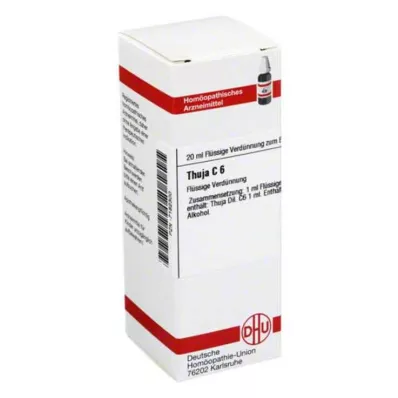 THUJA C 6 fortynding, 20 ml