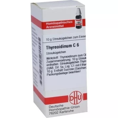 THYREOIDINUM C 6 kugler, 10 g