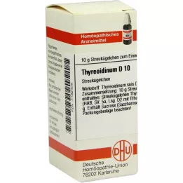 THYREOIDINUM D 10 kugler, 10 g