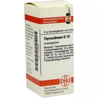 THYREOIDINUM D 10 kugler, 10 g