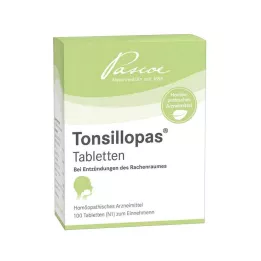 TONSILLOPAS Tabletter, 100 stk