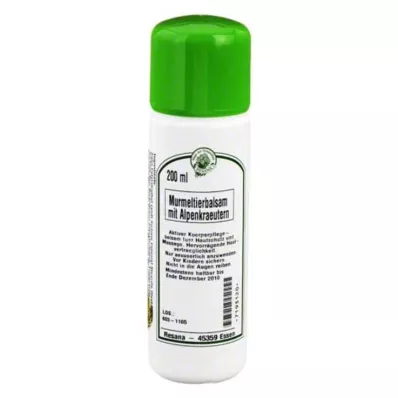 MURMELTIER BALSAM med alpine urter, 200 ml