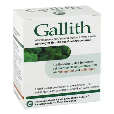 Gallith kapsler, 100 stk