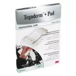 TEGADERM 3M Plus Pad 9x15 cm klar til brug.3589NP, 5 stk