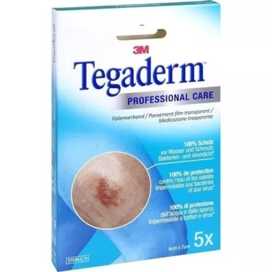 TEGADERM 3M Film 6x7 cm 1624NP, 5 stk